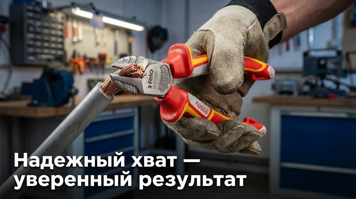 Бокорезы диэлектрические Felo, 160 мм, 58101640