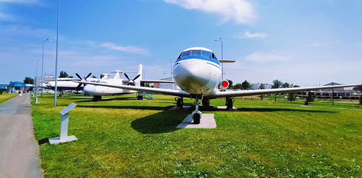 В Музее представлено 6 воздушных судов  