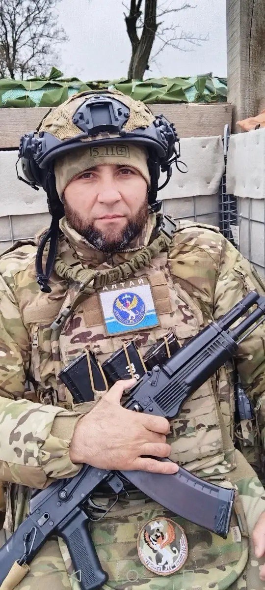 Рустам Алиев в зоне СВО 