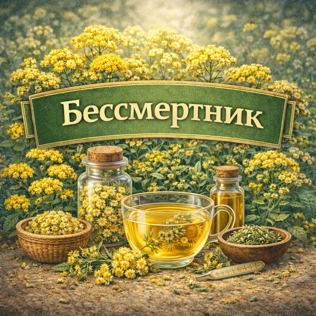 Бессмертник— лекарственное растение, используемое в народной практике и фитотерапии.