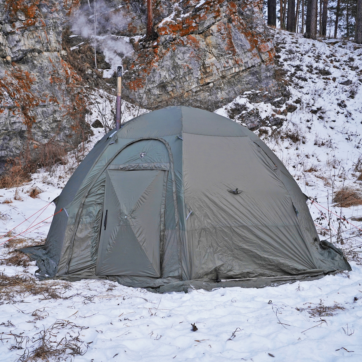 Всесезонная палатка МФП-5 в цвете Хаки