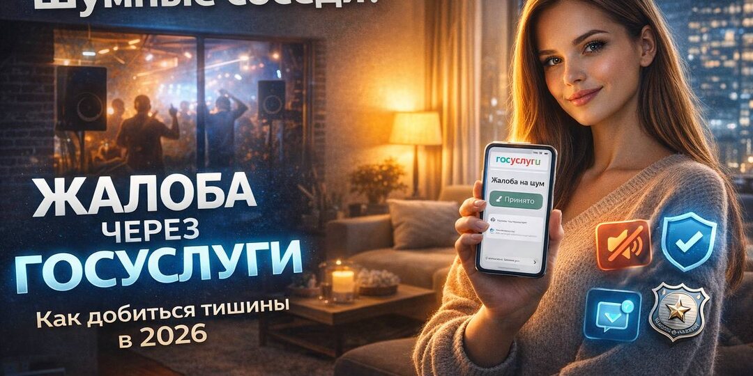 Как подать жалобу на шумных соседей через «Госуслуги» и добиться тишины. Пошаговая инструкция с реальными примерами