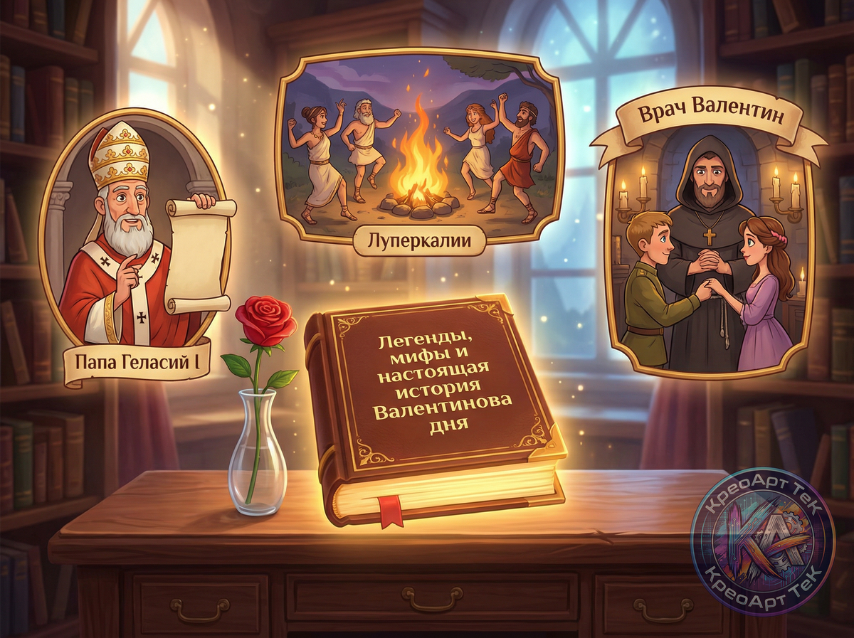Легенды, мифы и настоящая история Валентинова дня
