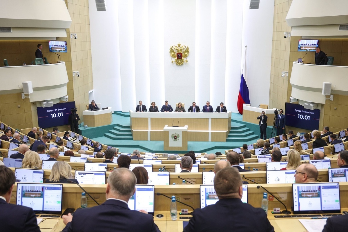    Фото: Совет Федерации, источник: council.gov.ru
