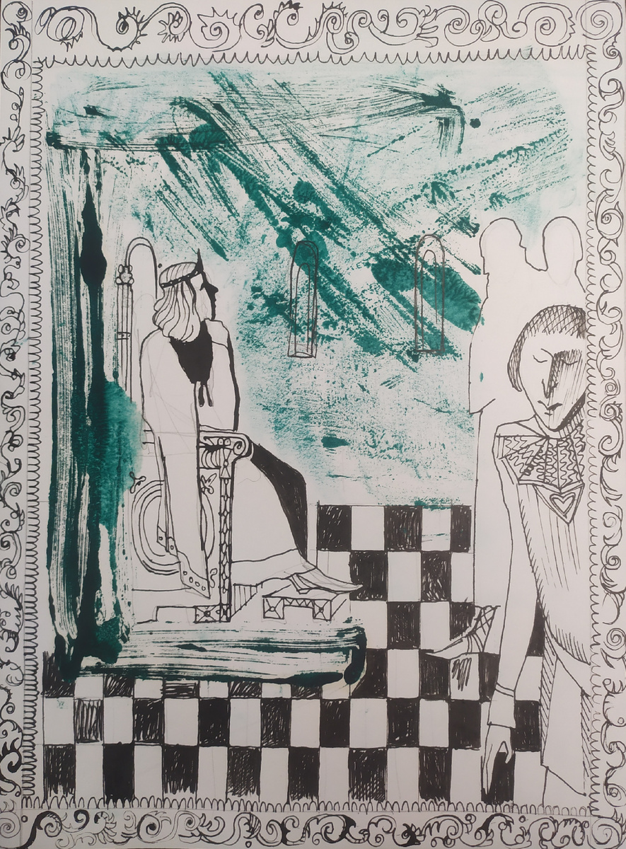 Полина Федотова. Король дает задание принцам. 2024
