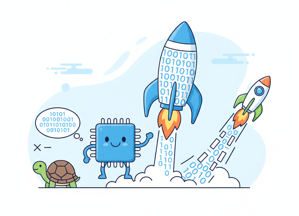 Процессор не умеет считать (как ты)