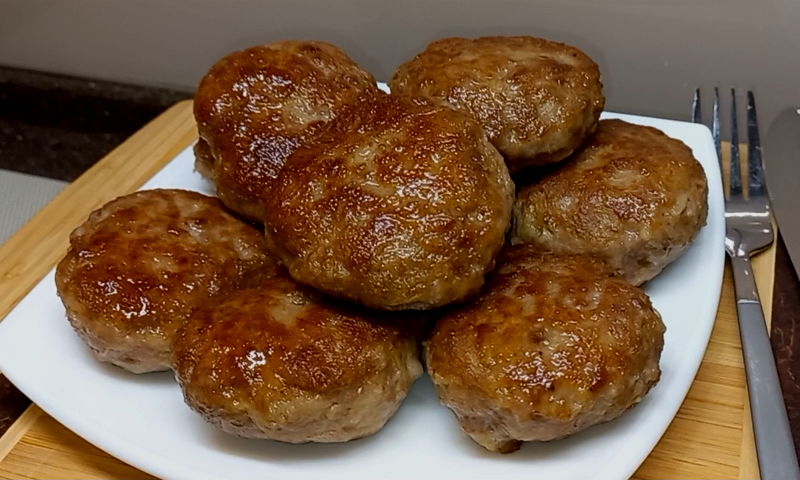 Сочные домашние котлеты