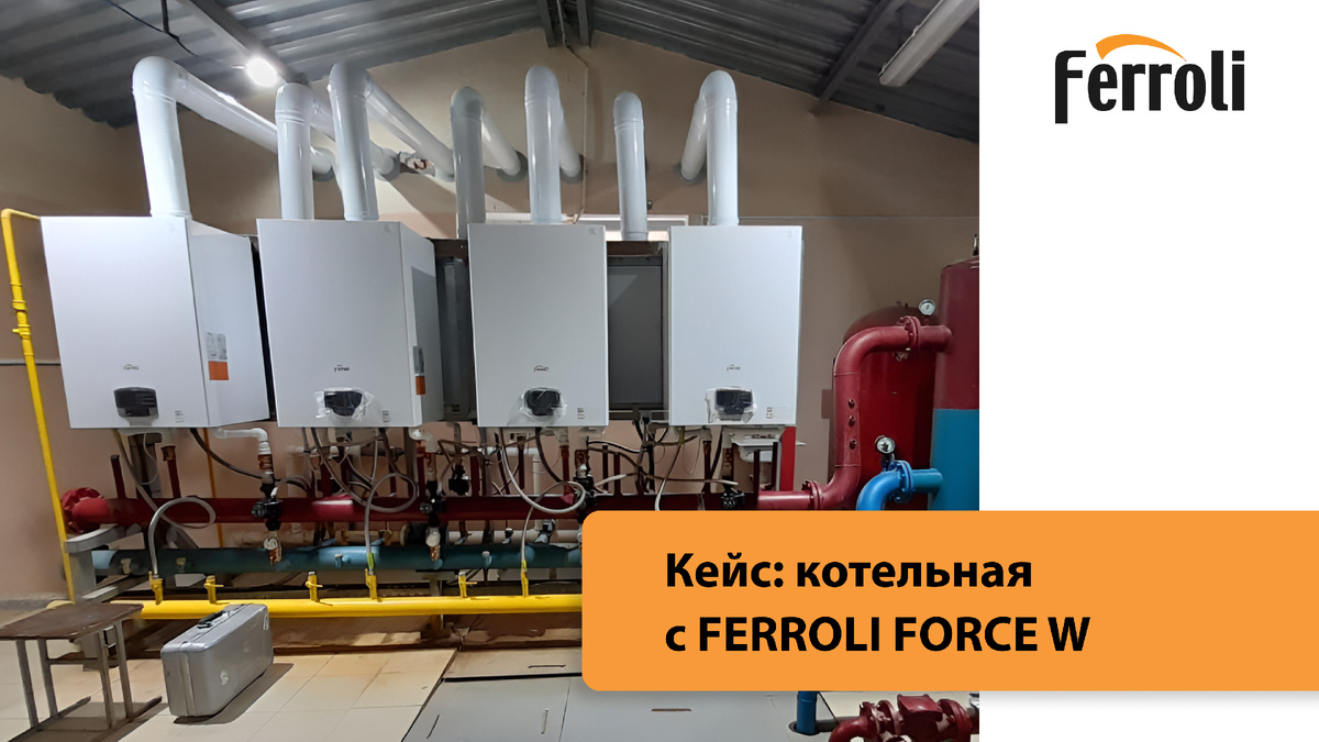 Настенный конденсационный котел Ferroli FORCE W