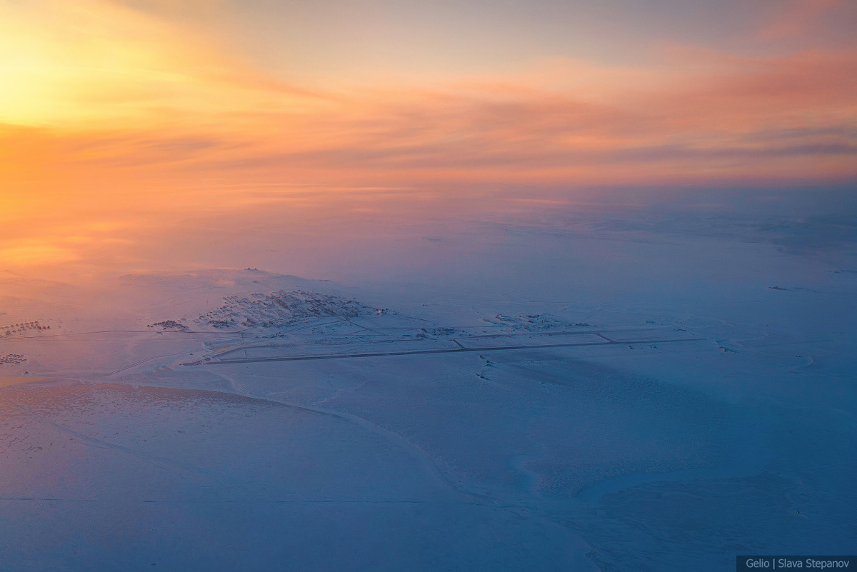 ВПП аэропорта Тикси

