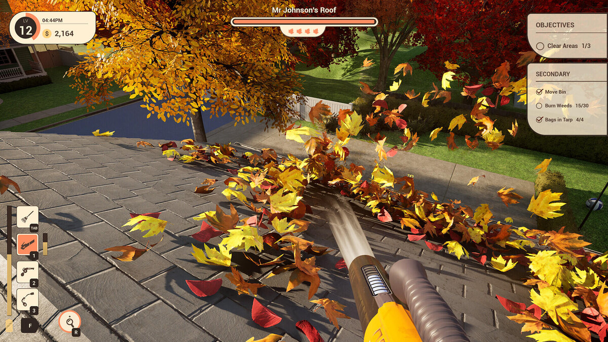    Галерея игры Leaf Blower Co.