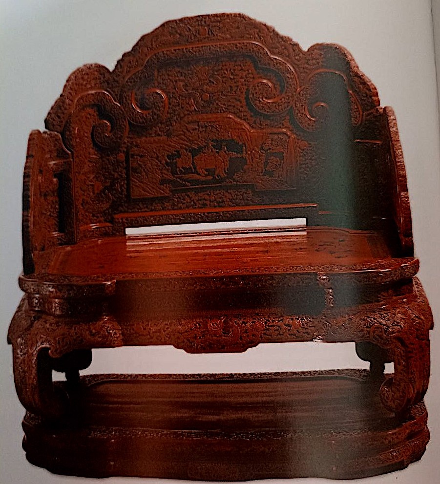 Трон императоров династии Цин (1755-80)