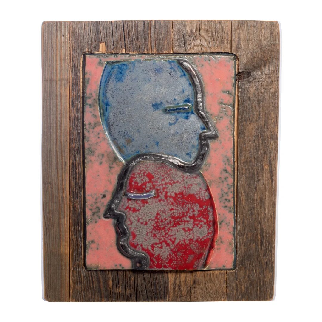 "Ороборо", панно, керамика, дерево, DirtyHands