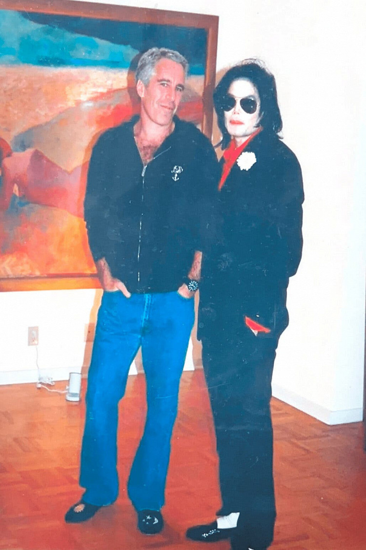 Джеффри Эпштейн и Майкл Джексон 