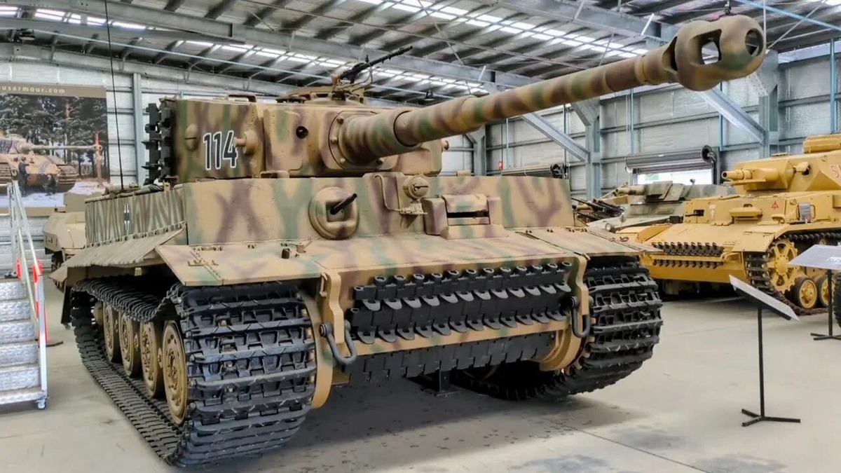 Музейный экспонат Tiger 1