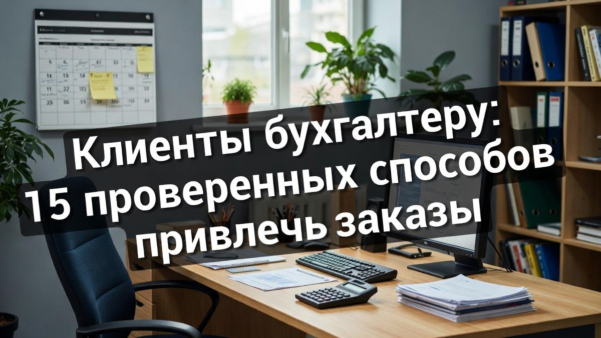 Клиенты бухгалтеру - полное руководство по привлечению заказчиков офлайн и онлайн
