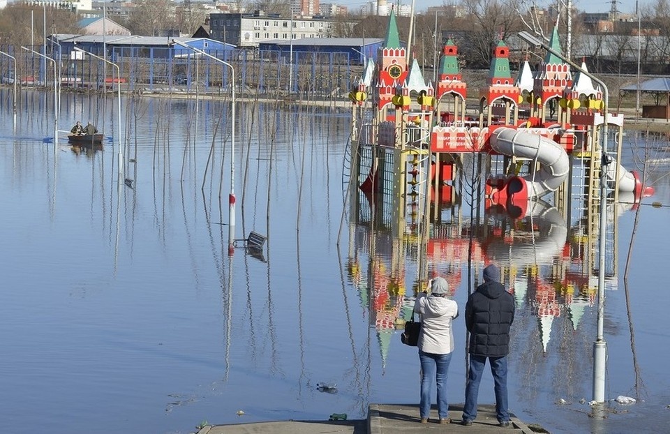    Всего в Ульяновске в подготовке к паводку задействованы 279 специалистов и 78 единиц техники. Фото: архив КП