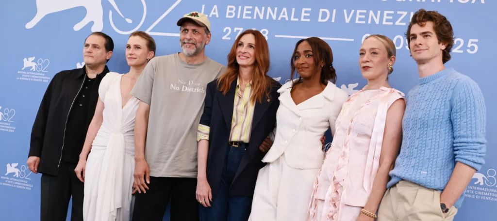 Каст фильма на фестивале в Венеции 
