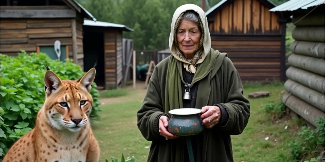 Тётя Зина спасла рысь от волков. А он отблагодарил когда это было необходимо больше всего