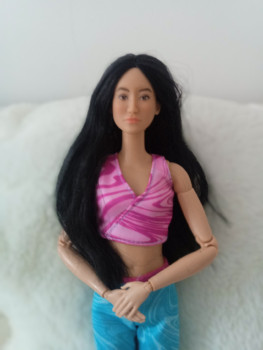 Вера на новом теле. Фото автора.