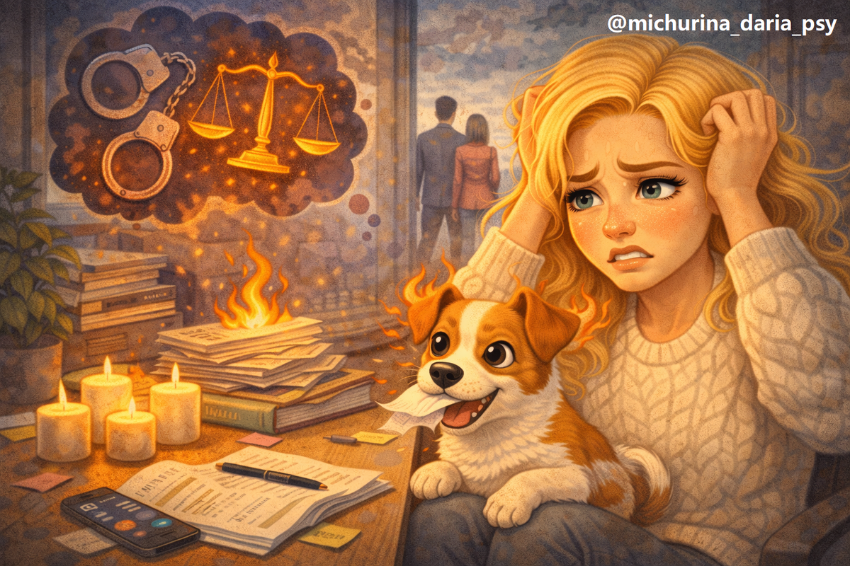 Почему же не отпускает чувство: «я не вернула ту боль, которую мне причинили»?