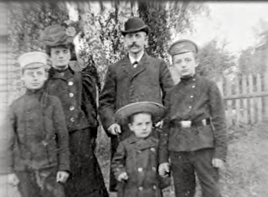 Семья Кауфманов в Белостоке