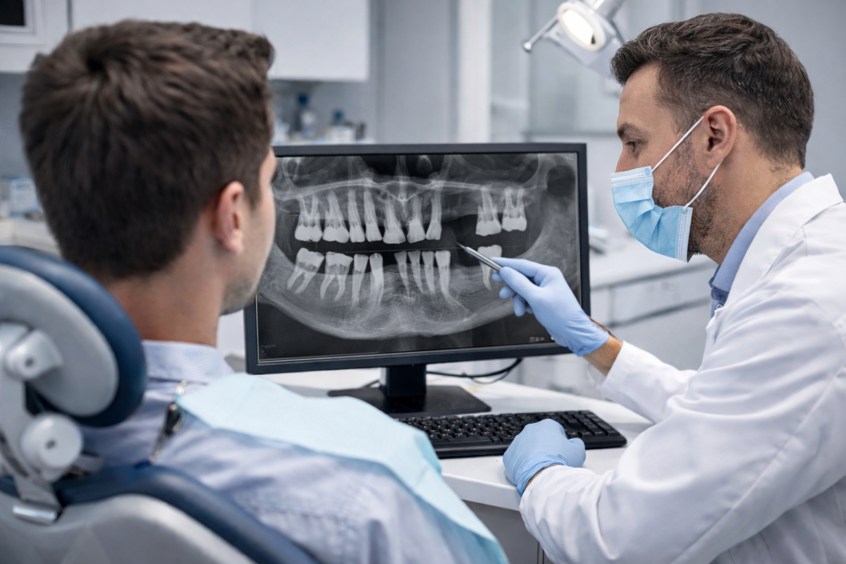 Оценка состояния зубов