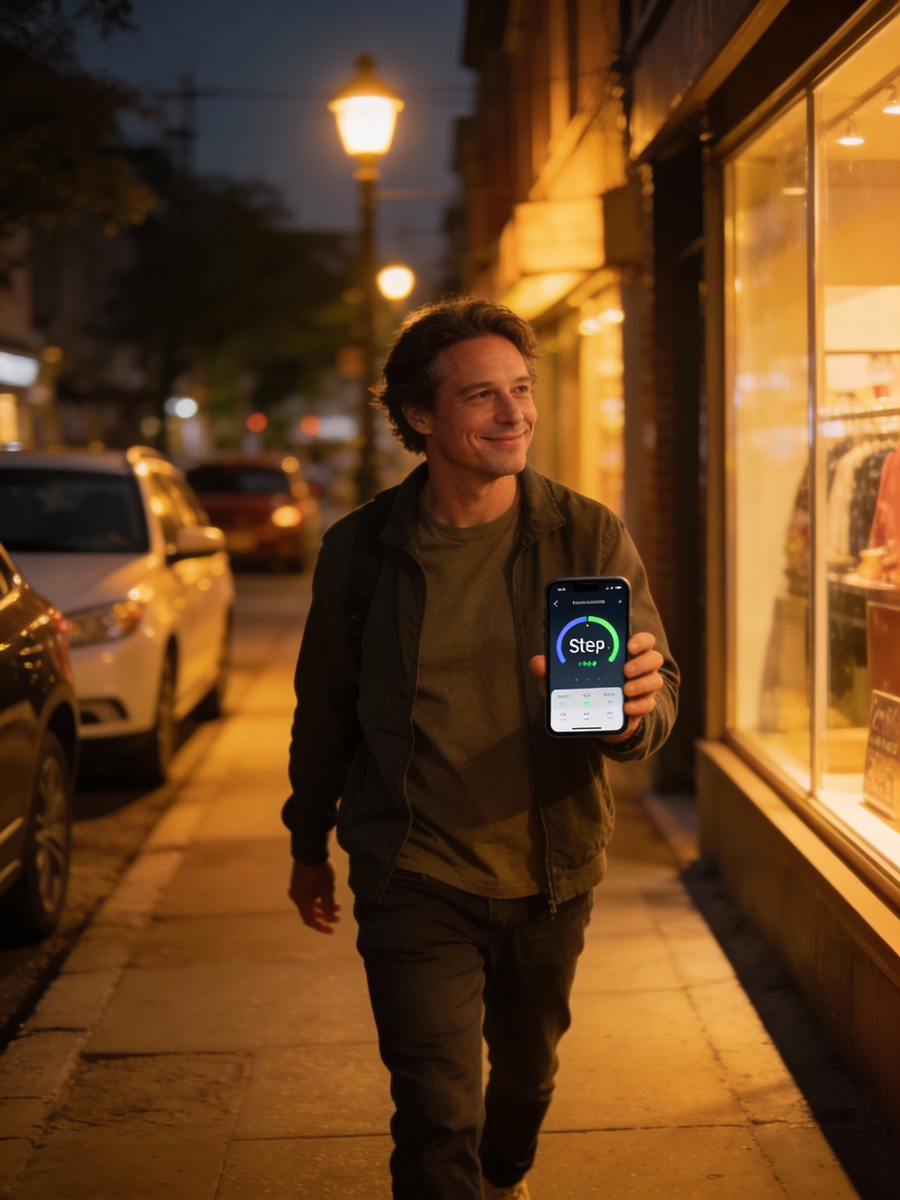 10 000 шагов на лайте