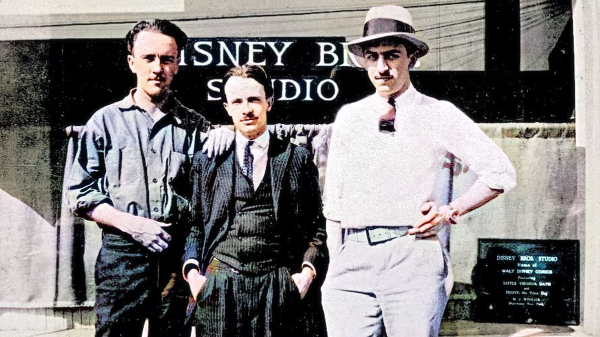 Аб Айверкс, Рой и Уолт Дисней