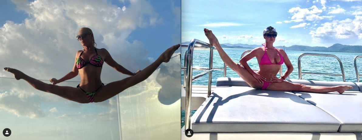 Фирменный шпагат Анастасии Волочковой