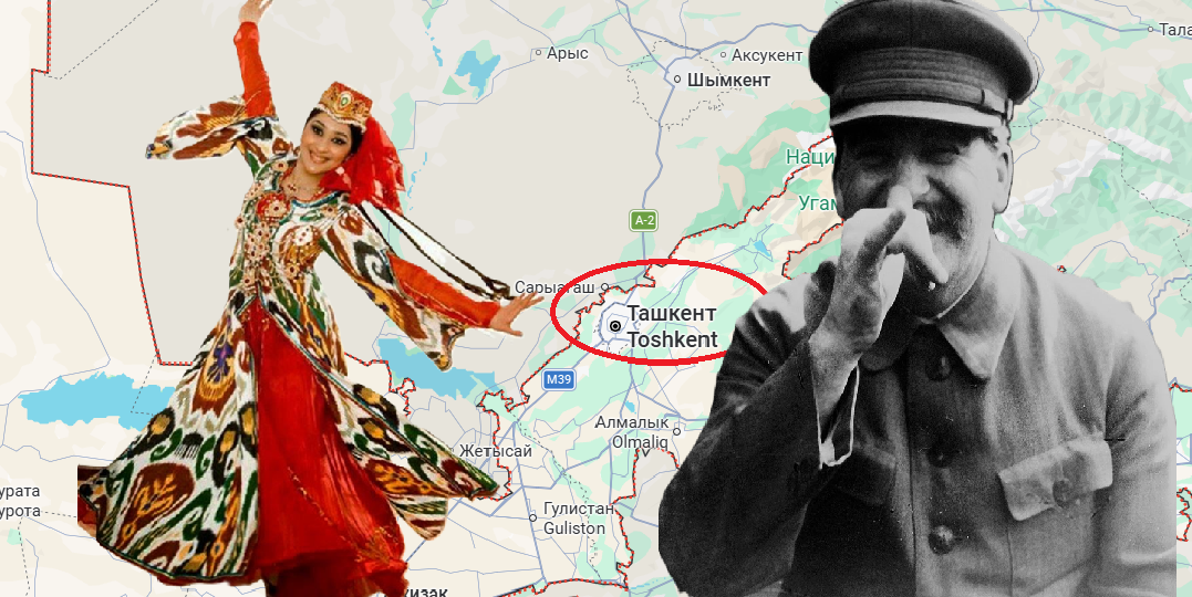 Почему Сталин отдал Ташкент узбекам, а не казахам или таджикам? Объясняю на пальцах