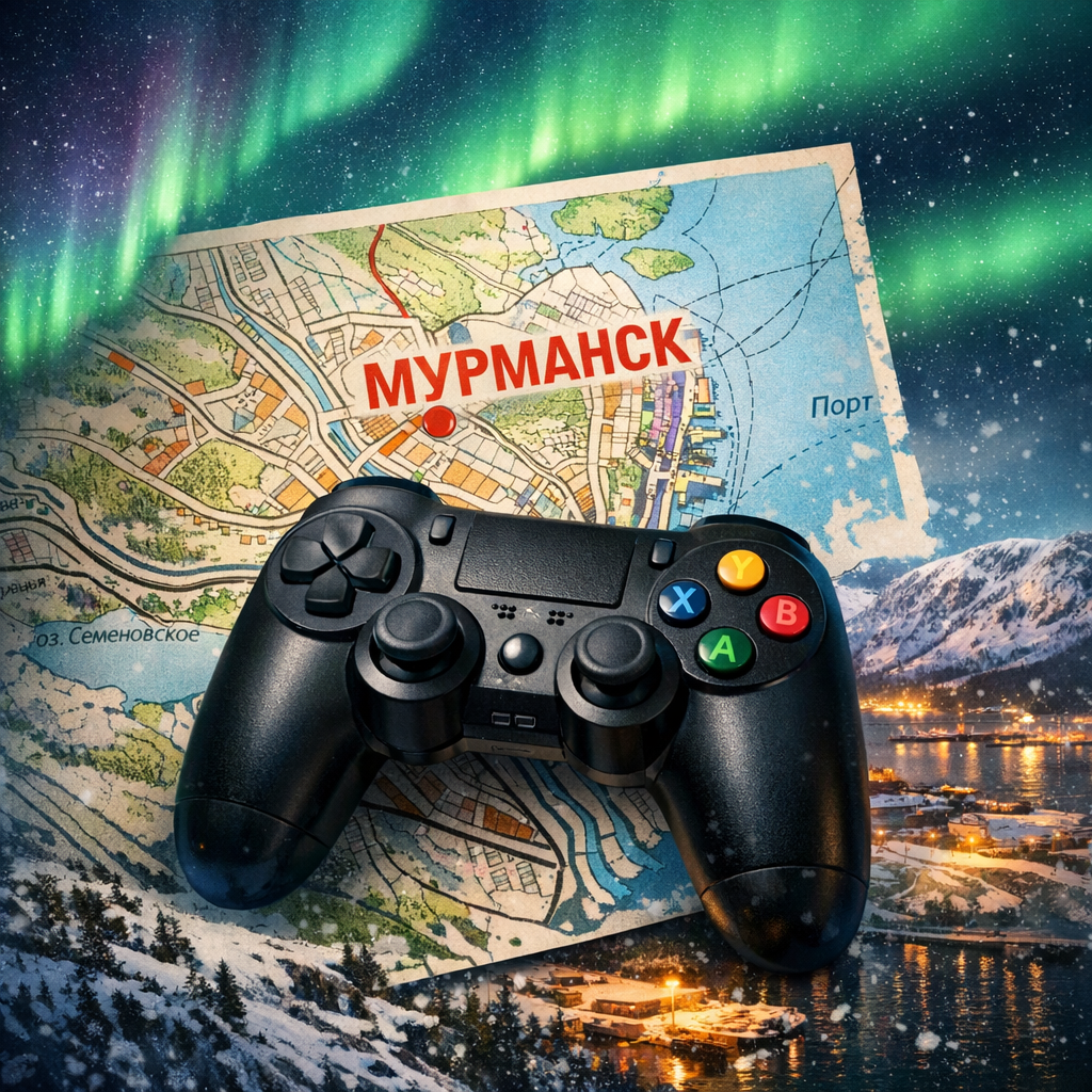 визуальное представление киберфутбола Мурманска