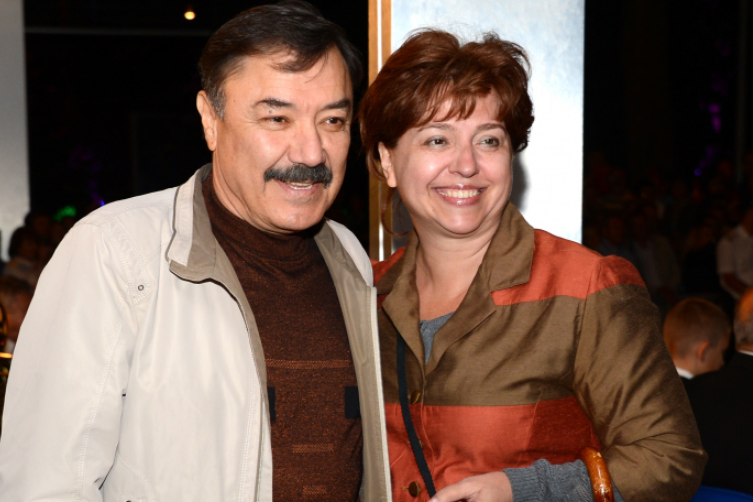 Рустам Сагдуллаев с женой