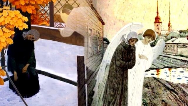 блаженная Ксения, постоянно молясь, терпеливо несла свой спасительный подвиг.