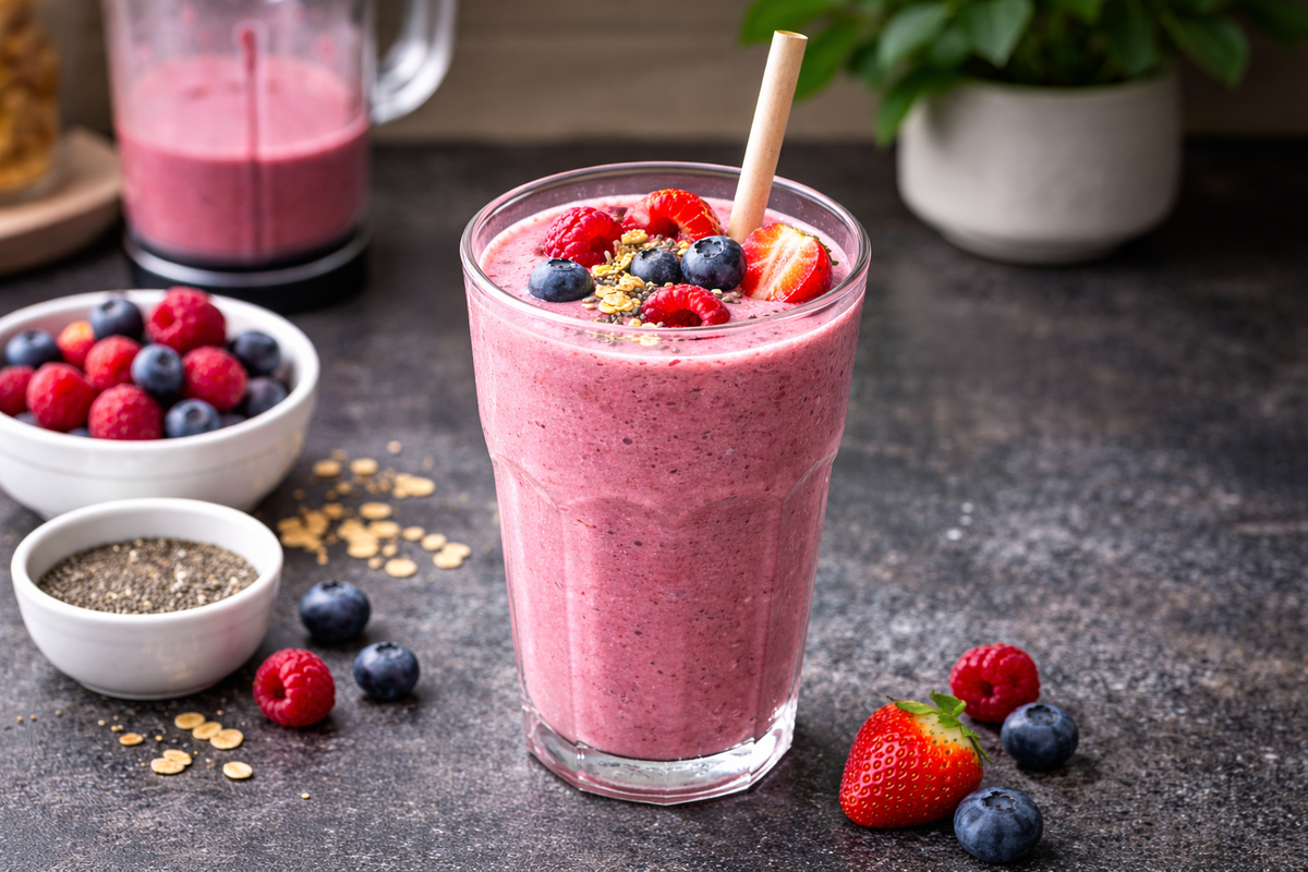 Домашние смузи в блендере