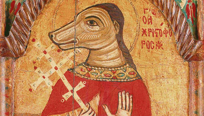 Св. Христофор Ликийский (Псоглавец). Фото: wikimedia.org