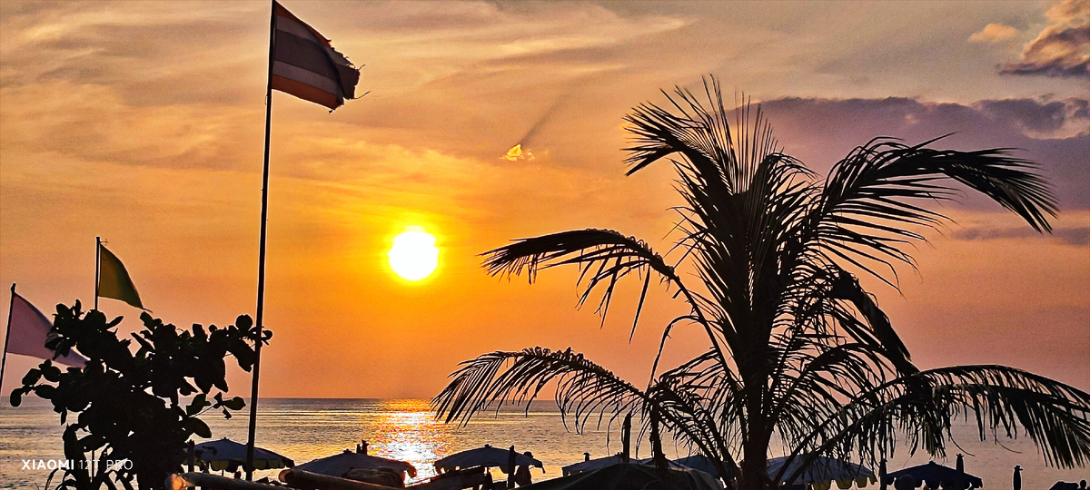 Закат на Андаманском море.