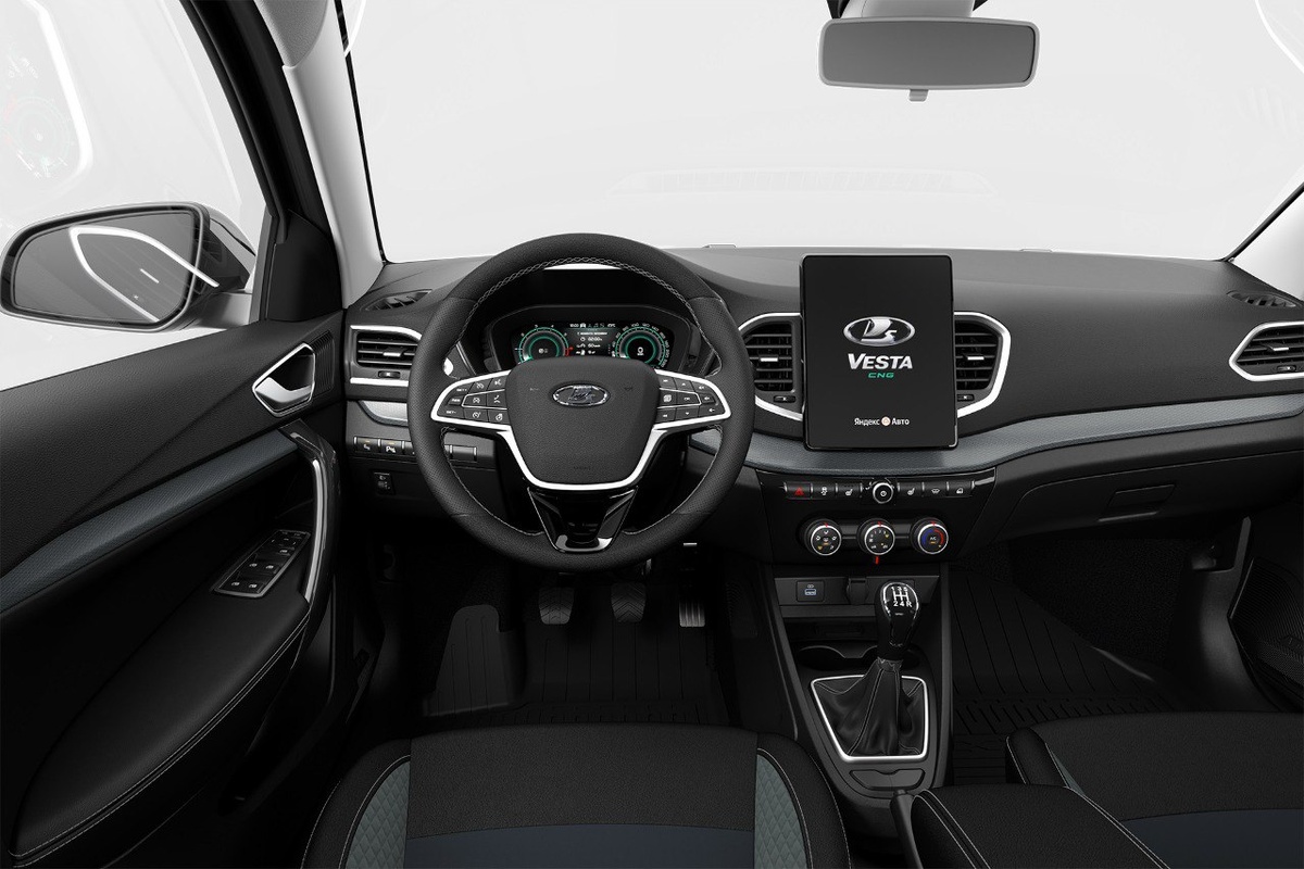 Салон Lada Vesta CNG 