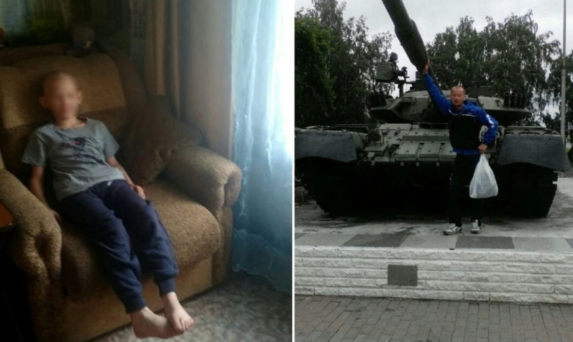 Иван (справа) и его сын Николай