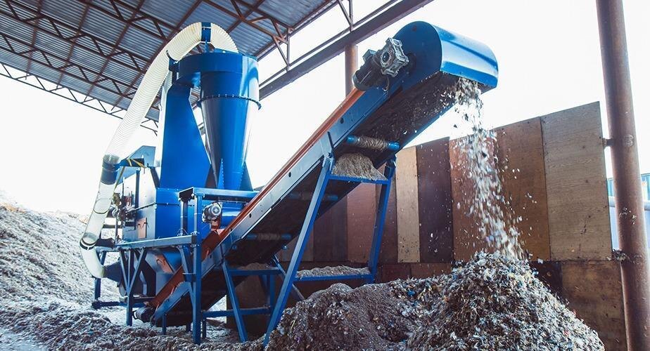 Комплекс воздушной сепарации по подготовке топлива RDF 