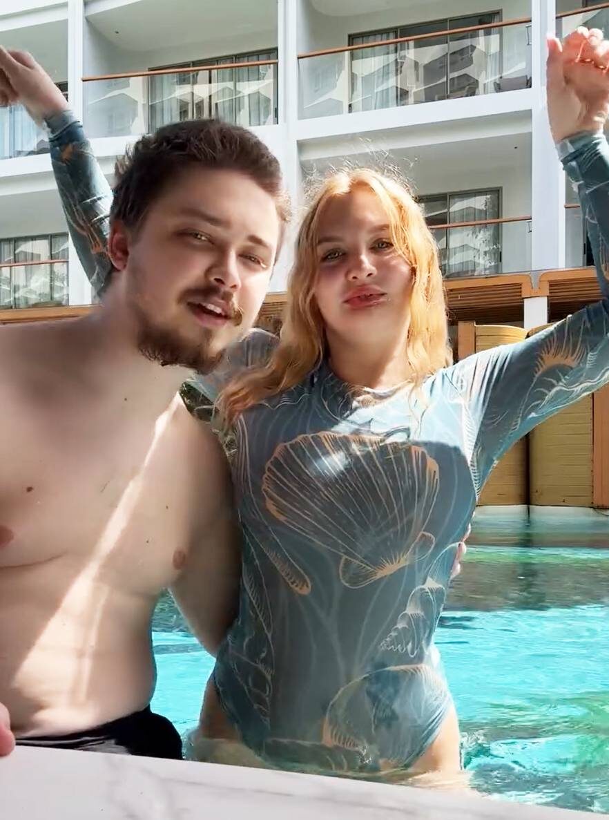    Супруги Архип и Мелисса ГлушкоСоцсети Мелиссы Глушко