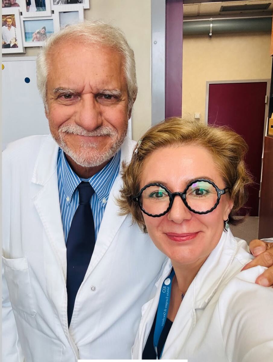 Профессор Филиппо Де Маринис, Елена Фёдоровна Сатирова - врач-онколог