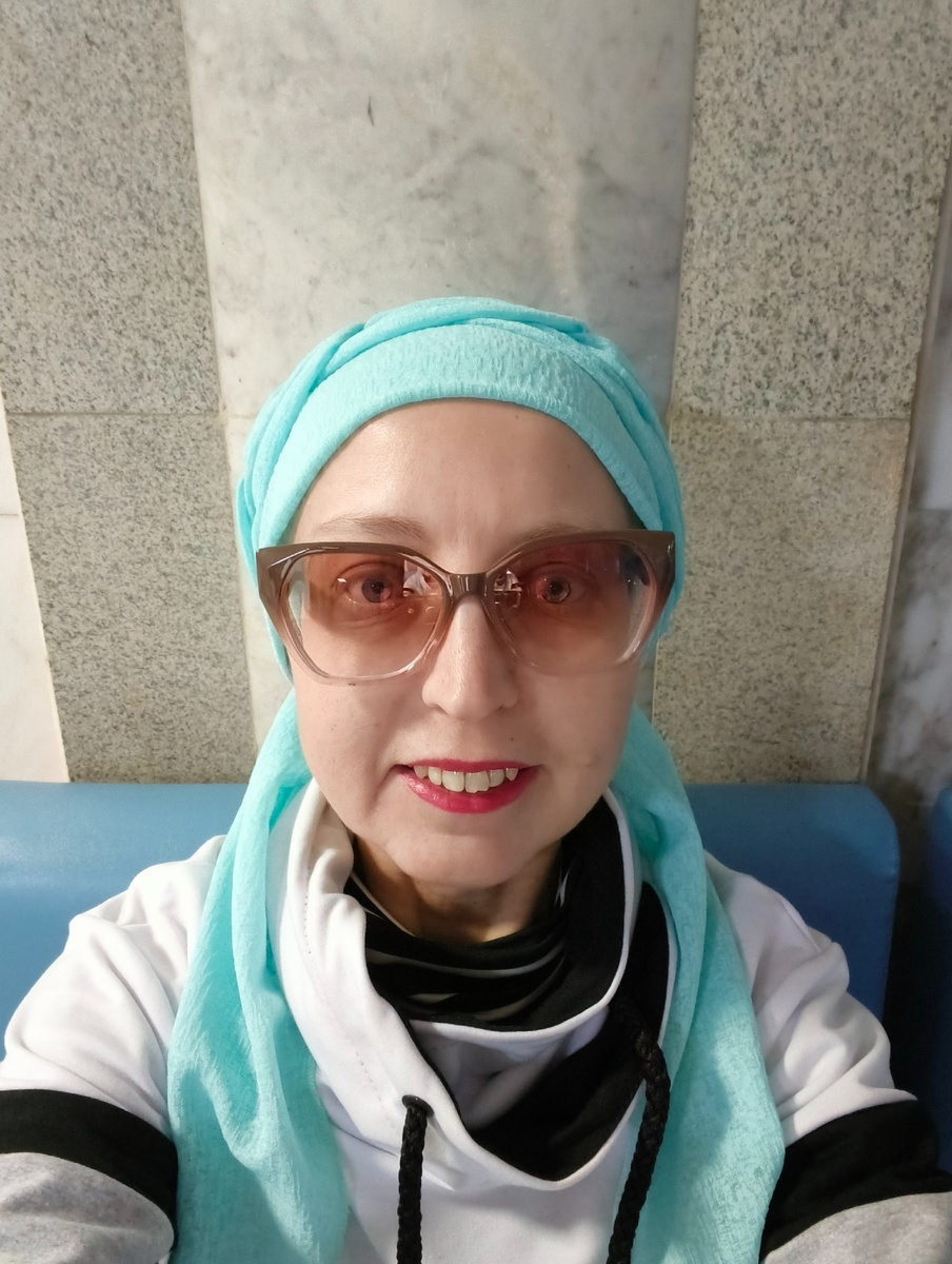 Приехала на пятую химиотерапию