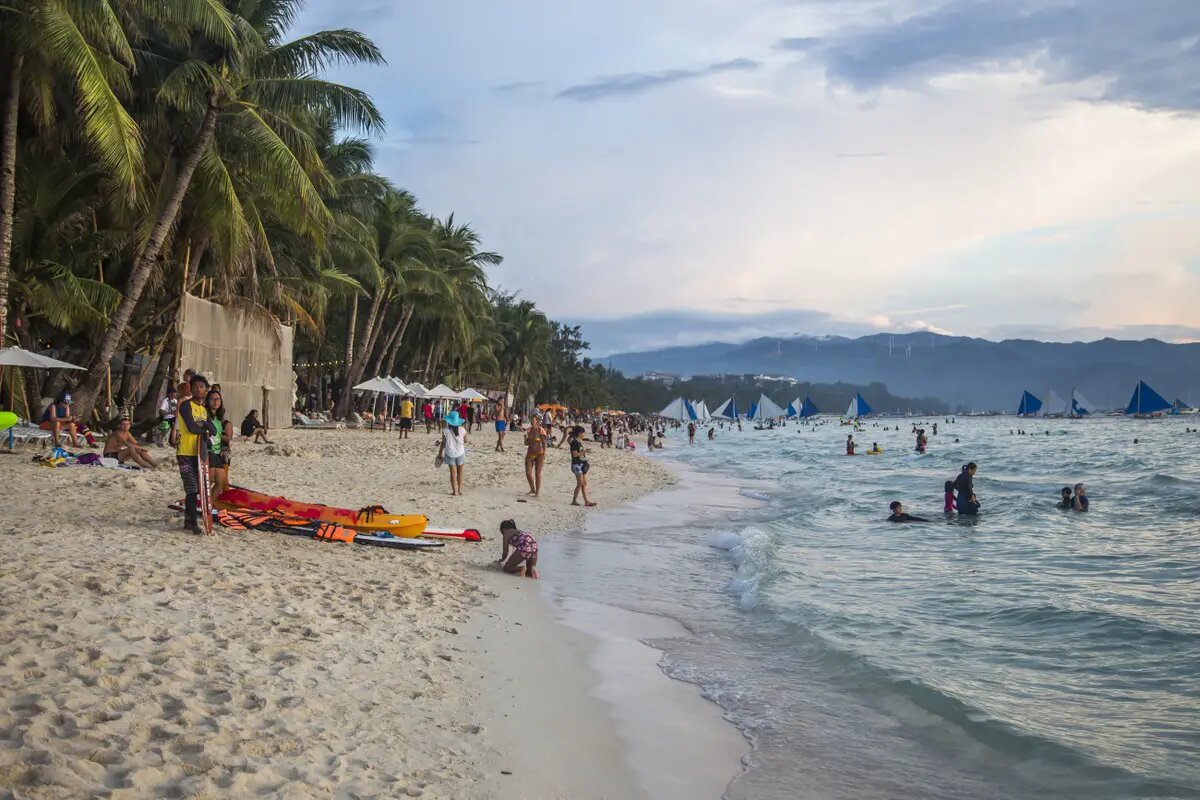     Остров Боракай. © "Интерфакс". Андрей Щетинин