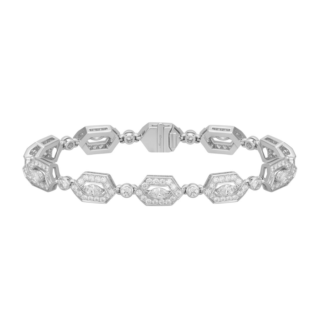   Браслет Mercury Classic с бриллиантами огранки «маркиз»