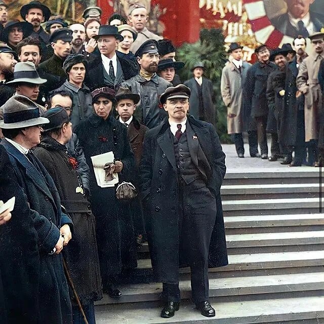 Владимир Ленин, Москва 1918 год. фото из rg.ru