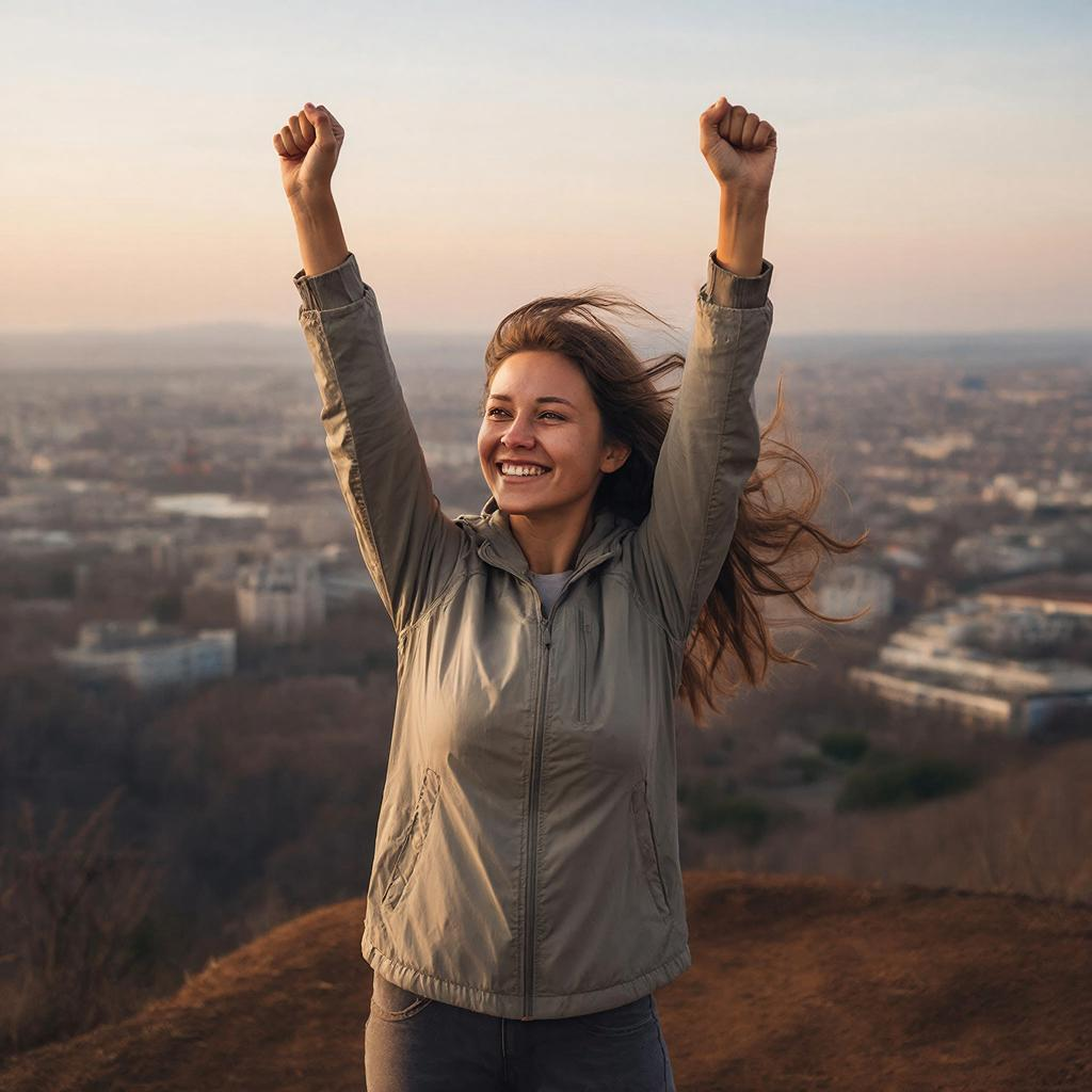 Представьте, какие эмоции испытаете достигнув цели