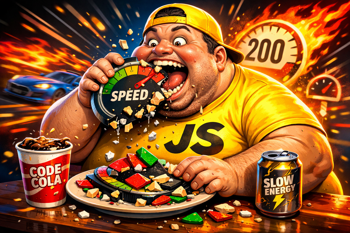 JavaScript съедает скорость