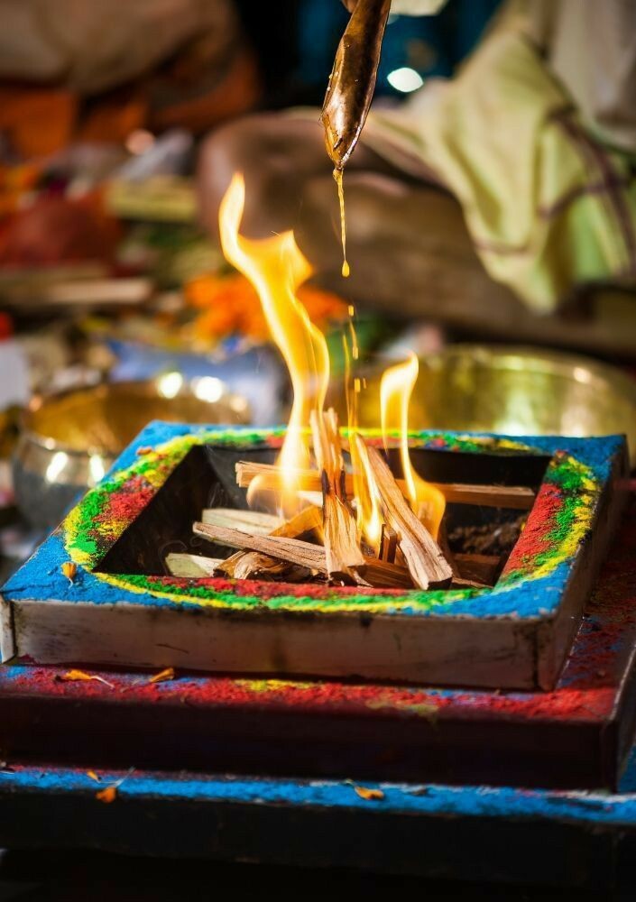 Ягья - ведический огненный ритуал.