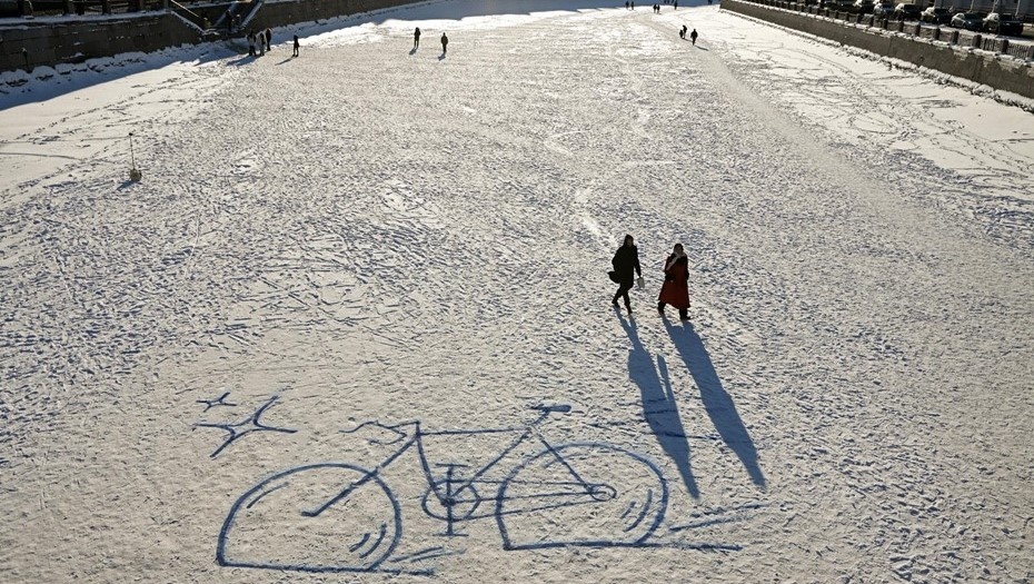   В Петербурге ночью ожидают морозы -20 градусов и ниже Автор фото: Ермохин Сергей/"ДП"