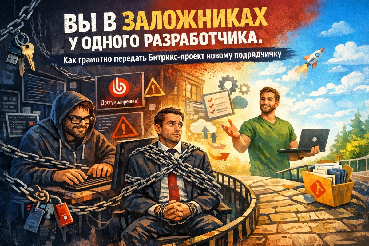 Как грамотно передать Битрикс-проект новому подрядчику